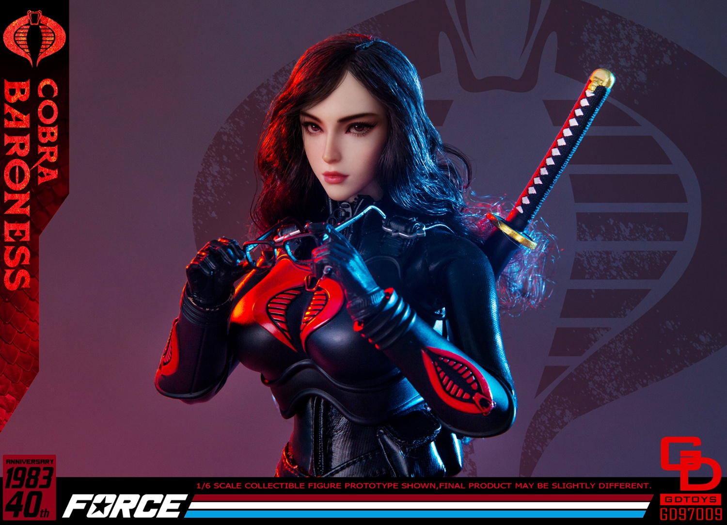 [พร้อมส่ง]GDTOYS GD97009 1/6 : Cobra Baroness