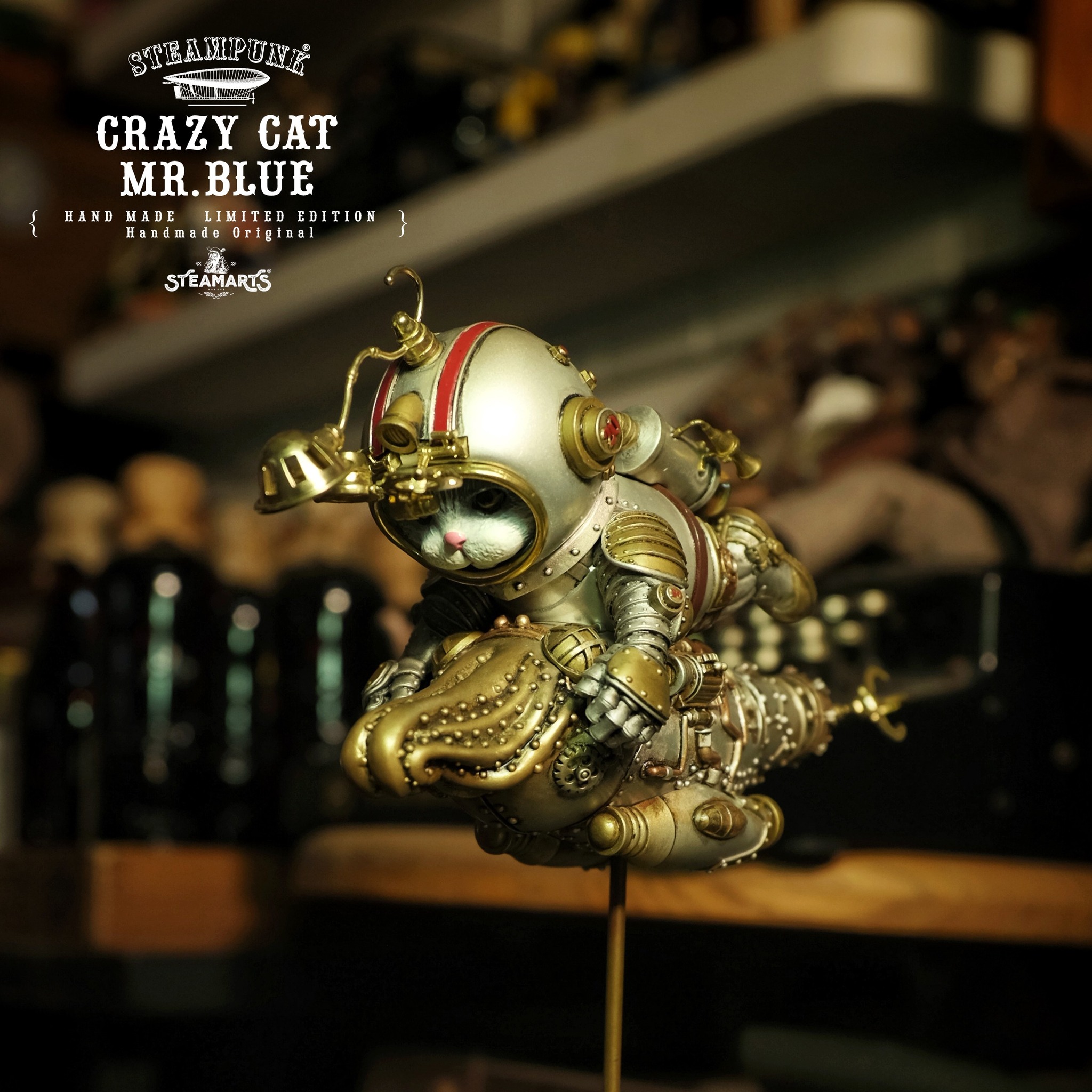 [สั่งจอง]STEAMARTS SA2024CCMB01 : SQUID KNIGHT MR.BLUE 22cm
