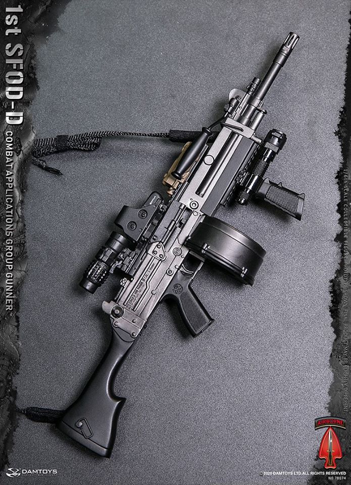 [สั่งจอง] DAMTOYS 78074 1/6 1st SFOD-D Combat Applications Group GUNNER