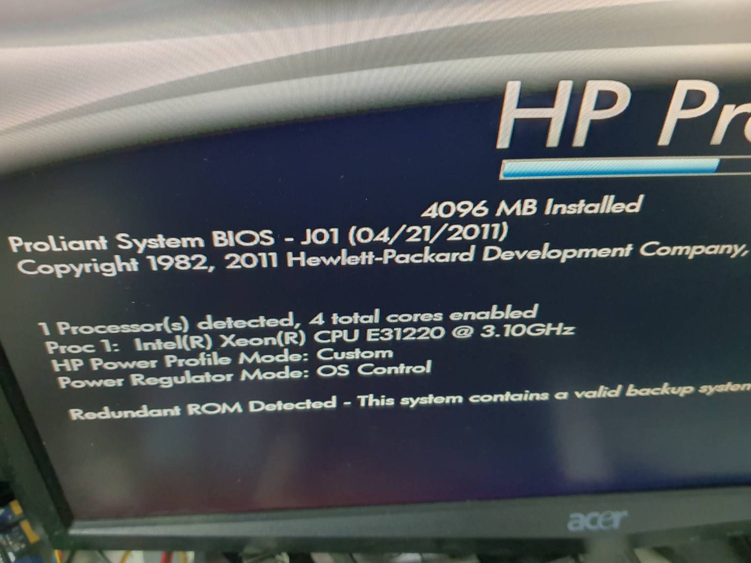 Hp Ml 110 G7