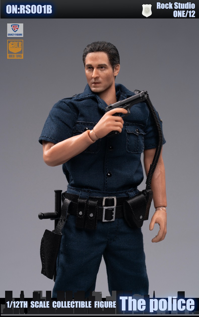 [สั่งจอง]ROCKTOYS RS001A/B/C 1/12 The Police D Kind [3 figure set]