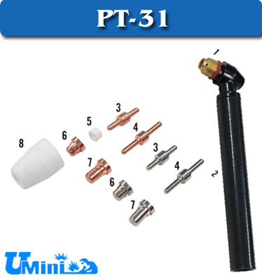 อะไหล่หัวเชื่อม PLASMA รุ่น PT-31