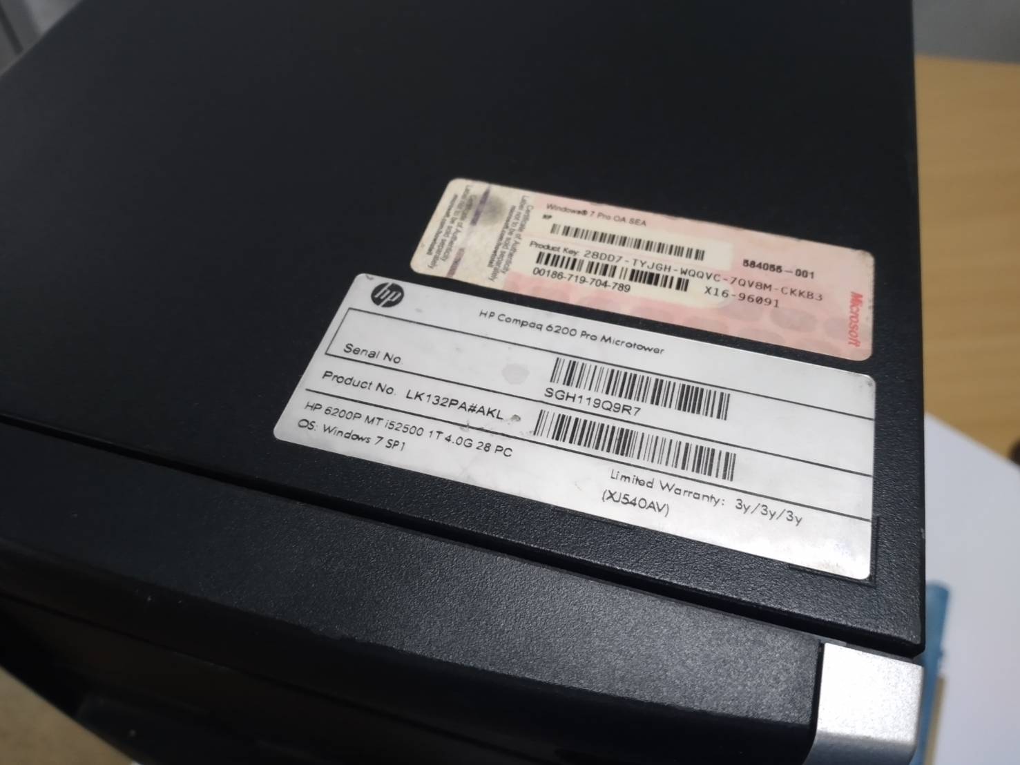 HP Pro 6200 เล่นเกมส์ได้ทำงานได้ ราคาดีที่สุด มาพร้อม i5