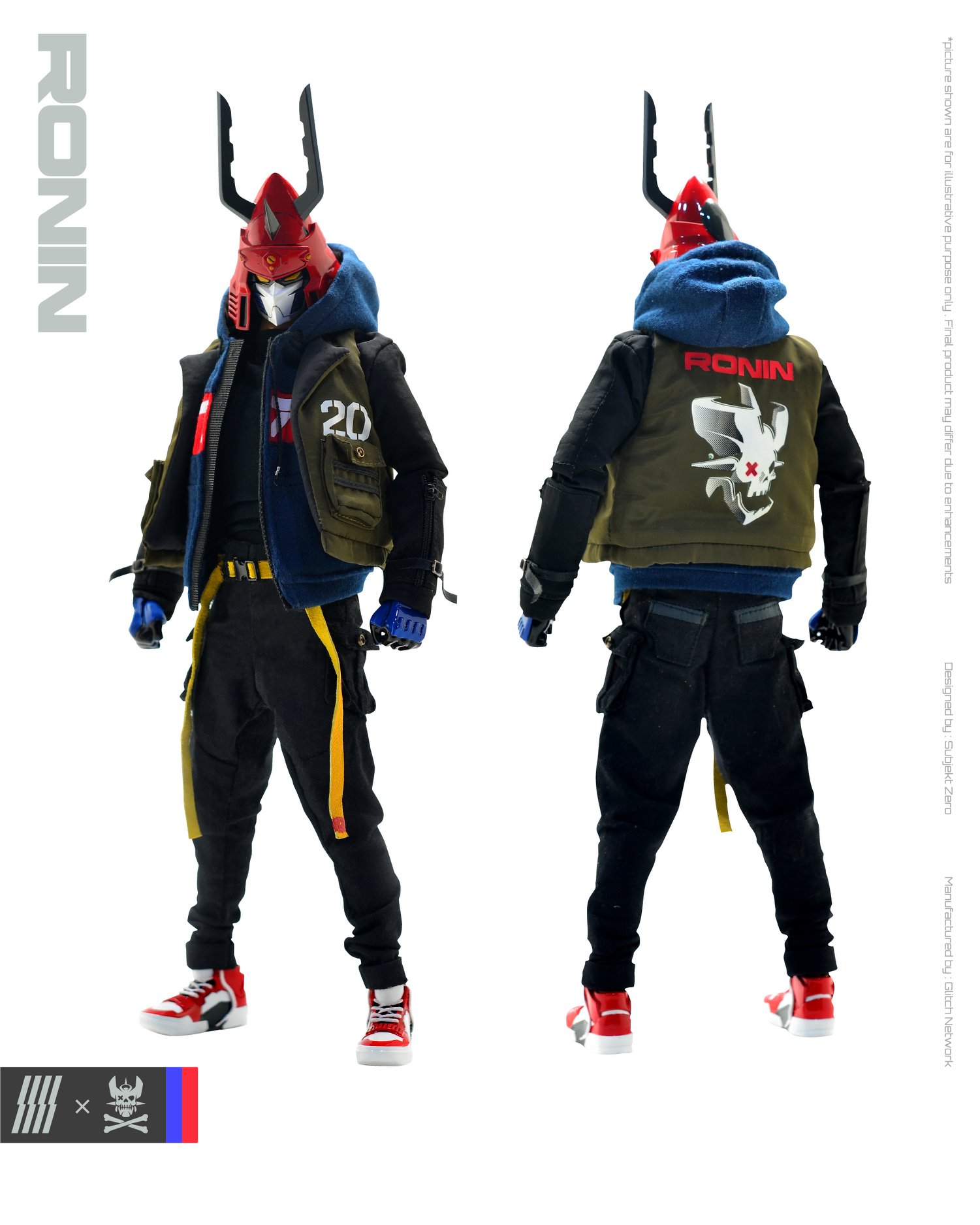 [สั่งจอง]Glitch x Subjekt Zero 1/6 scale : Swordbreaker Ronin