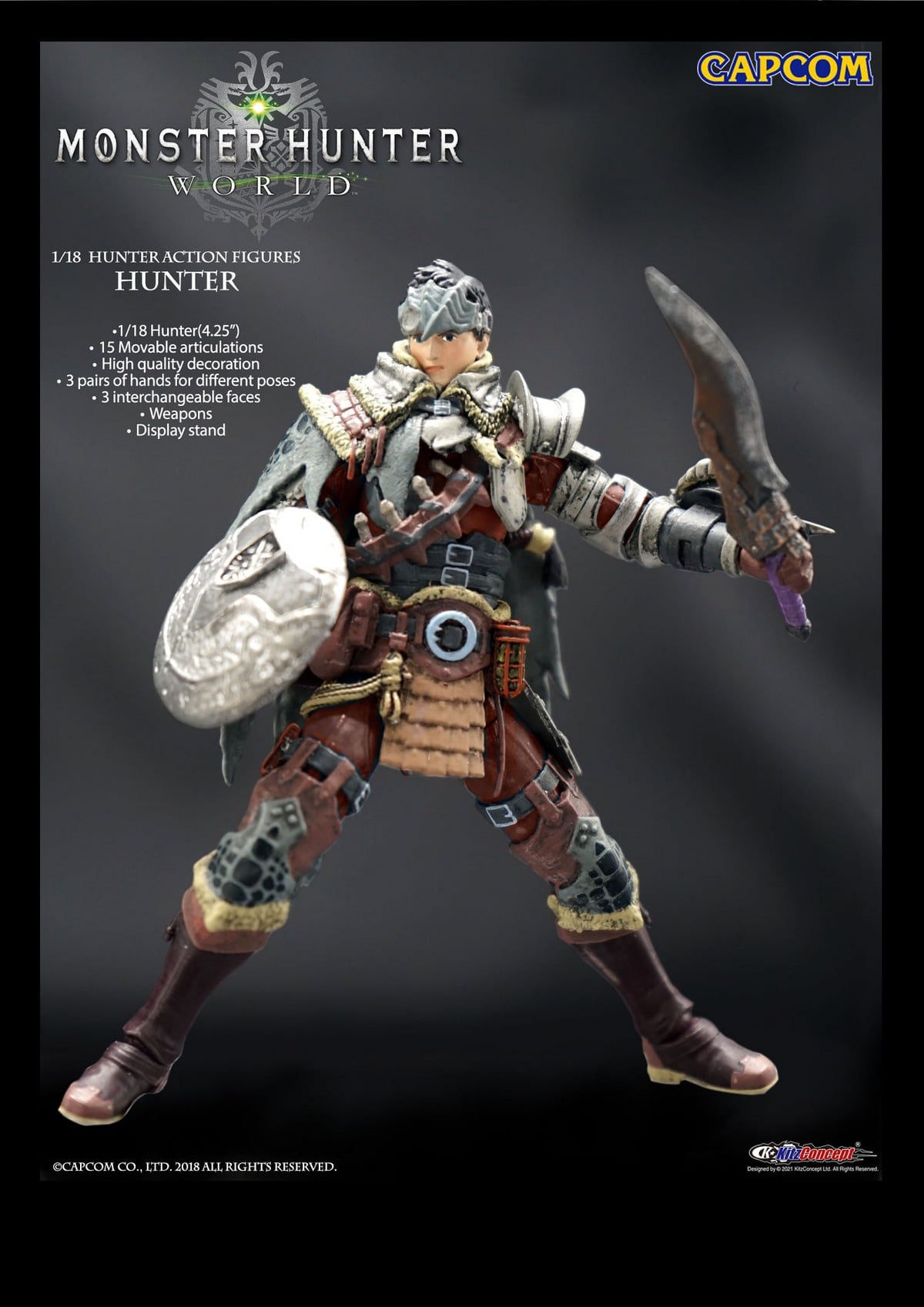 [สั่งจอง]kitzconcept KC311 1/18 : MALE HUNTER ACTION FIGURES