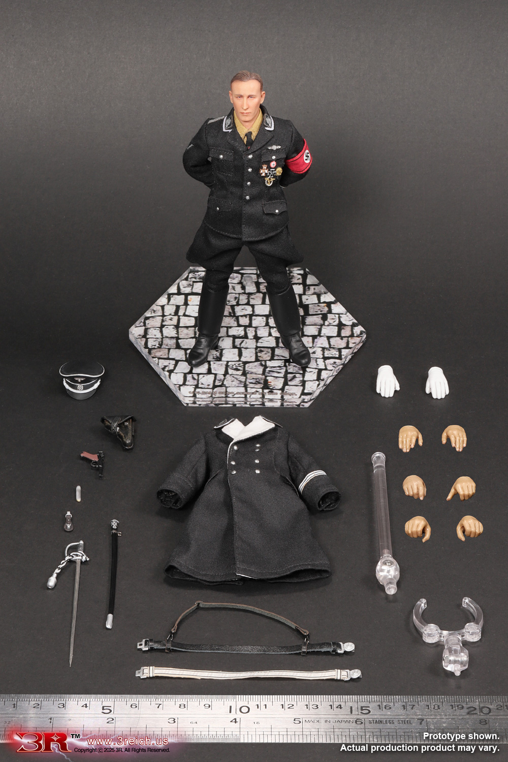 3R 1/12 Mini Reich Series WW2 Adolf Hitler (1889 - 1945) 未開封