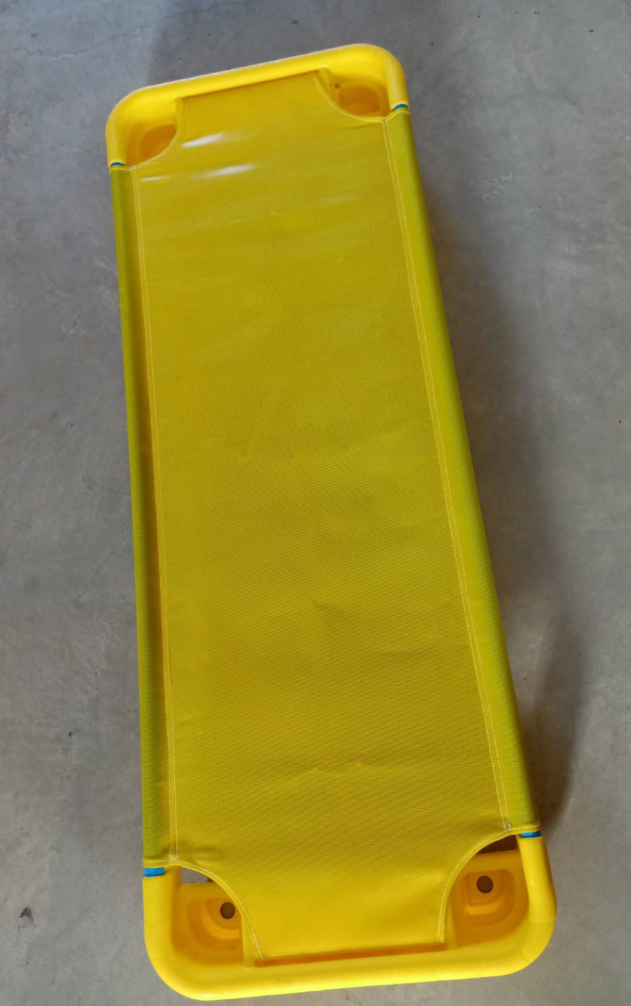 เตียงผ้าตาข่าย ขอบพลาสติก เตียงผ้าใบ เตียงเด็กเตรียมอนุบาล -อนุบาล3 สำหรับโรงเรียน ศูนย์พัฒนาเด็กเล็ก