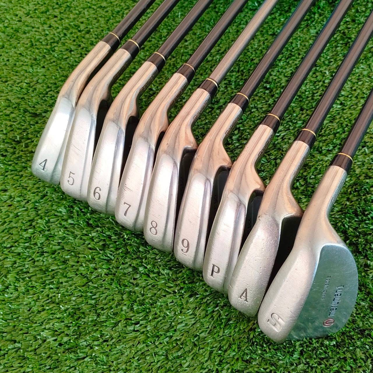 ชุดเหล็ก MARUMAN1 MILLED BACK มีเหล็ก 4-9 เเละ PA AW SW ก้าน HYPERBRUNT FLEX R