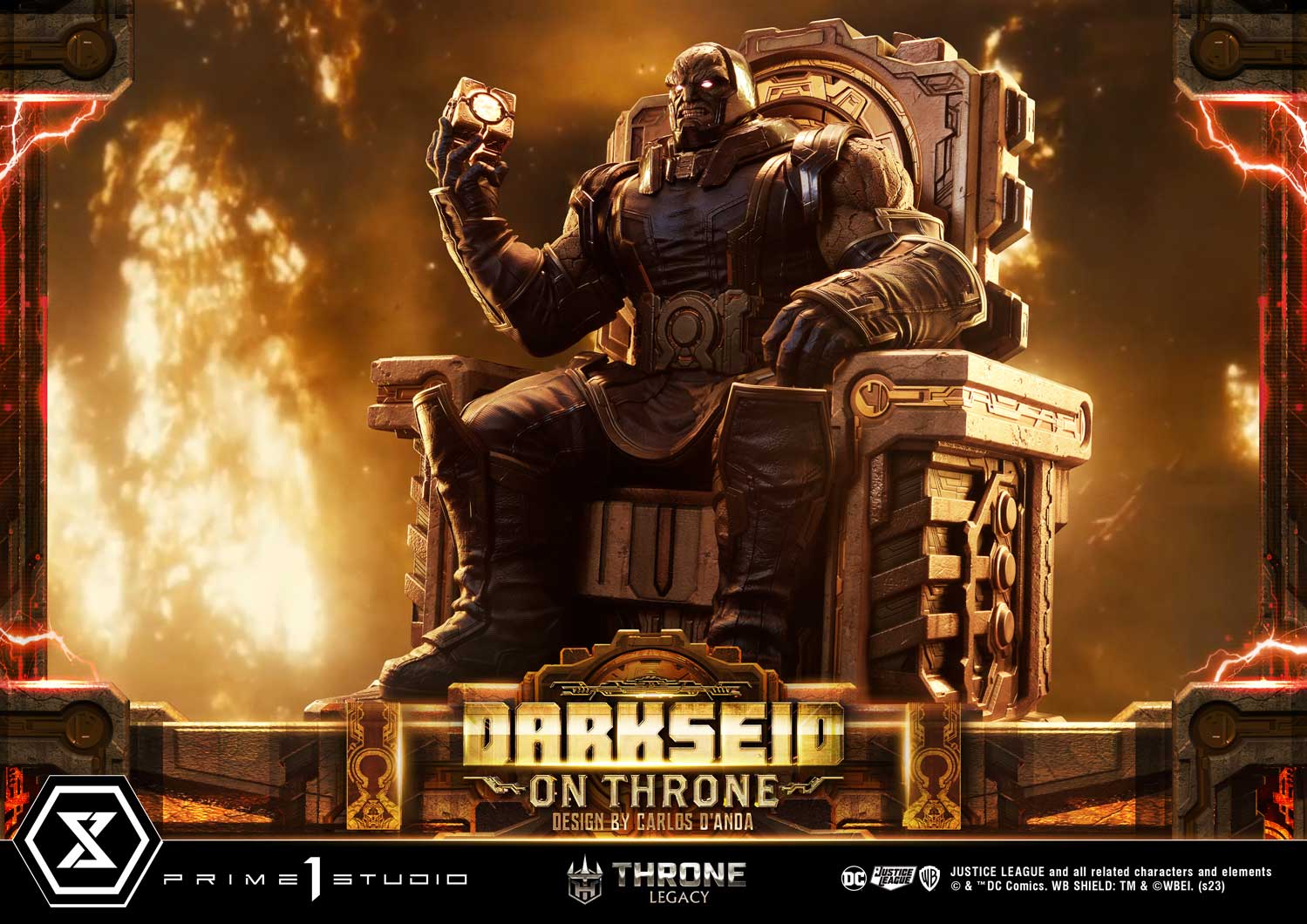 [สั่งจอง] Prime 1 Studio : Darkseid on Throne (Design by Carlos D'Anda)