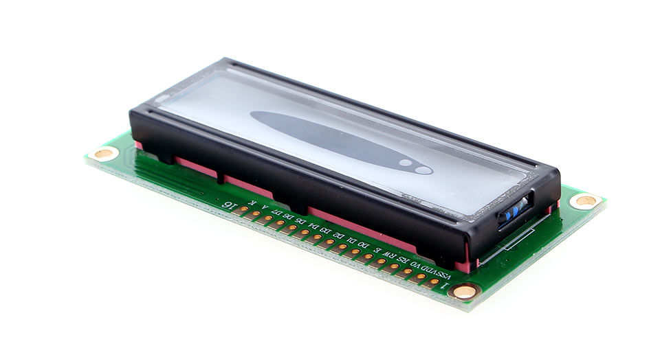 จอ LCD สีฟ้า 16x2 Character LCD 1602 (Blue Backlight)