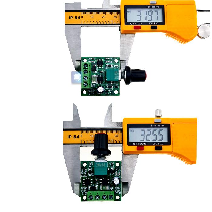 PWM DC motor speed regulator 1.8V 3V 5V 6V 12V 2A speed control switch switch function 1803BK