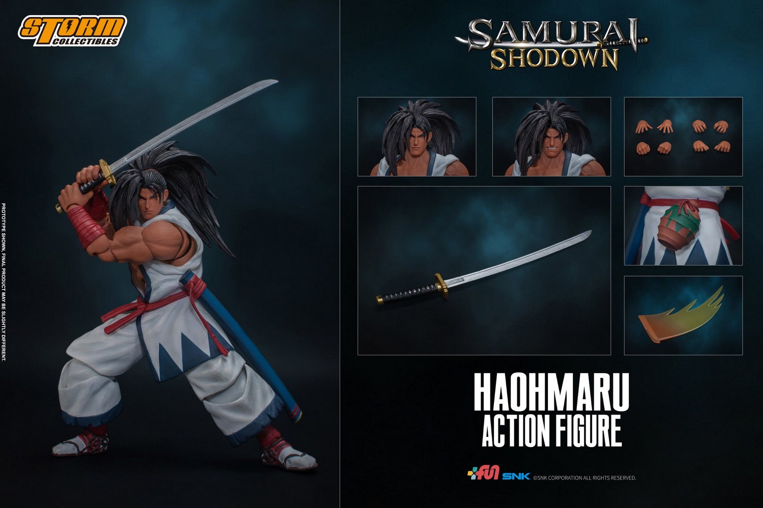 [สั่งจอง] Storm Toys 1/12 scale : SAMURAI SHODOWN HAOHMARU