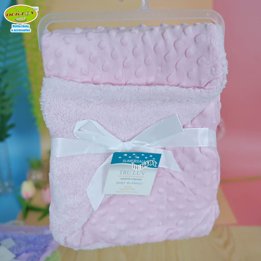 ผ้าห่มเด็กขนมิ้งค์ 76 x 102 ซม. สัมผัสนุ่มลื่น