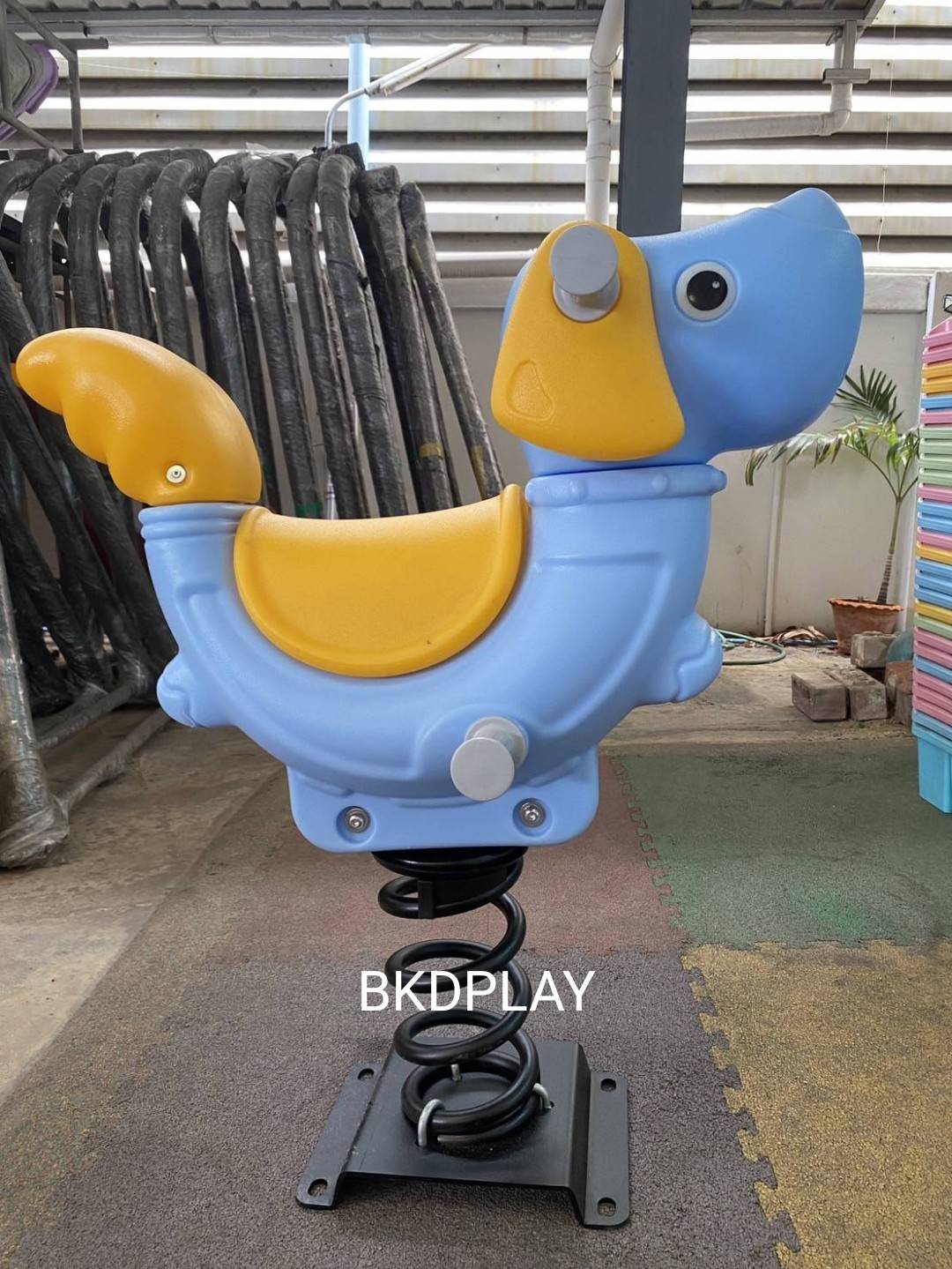 โยกเยกสปริง, สปริงโยกเยกลูกแกะ เครื่องเล่นสนามกลางแจ้ง สินค้าพร้อมส่ง