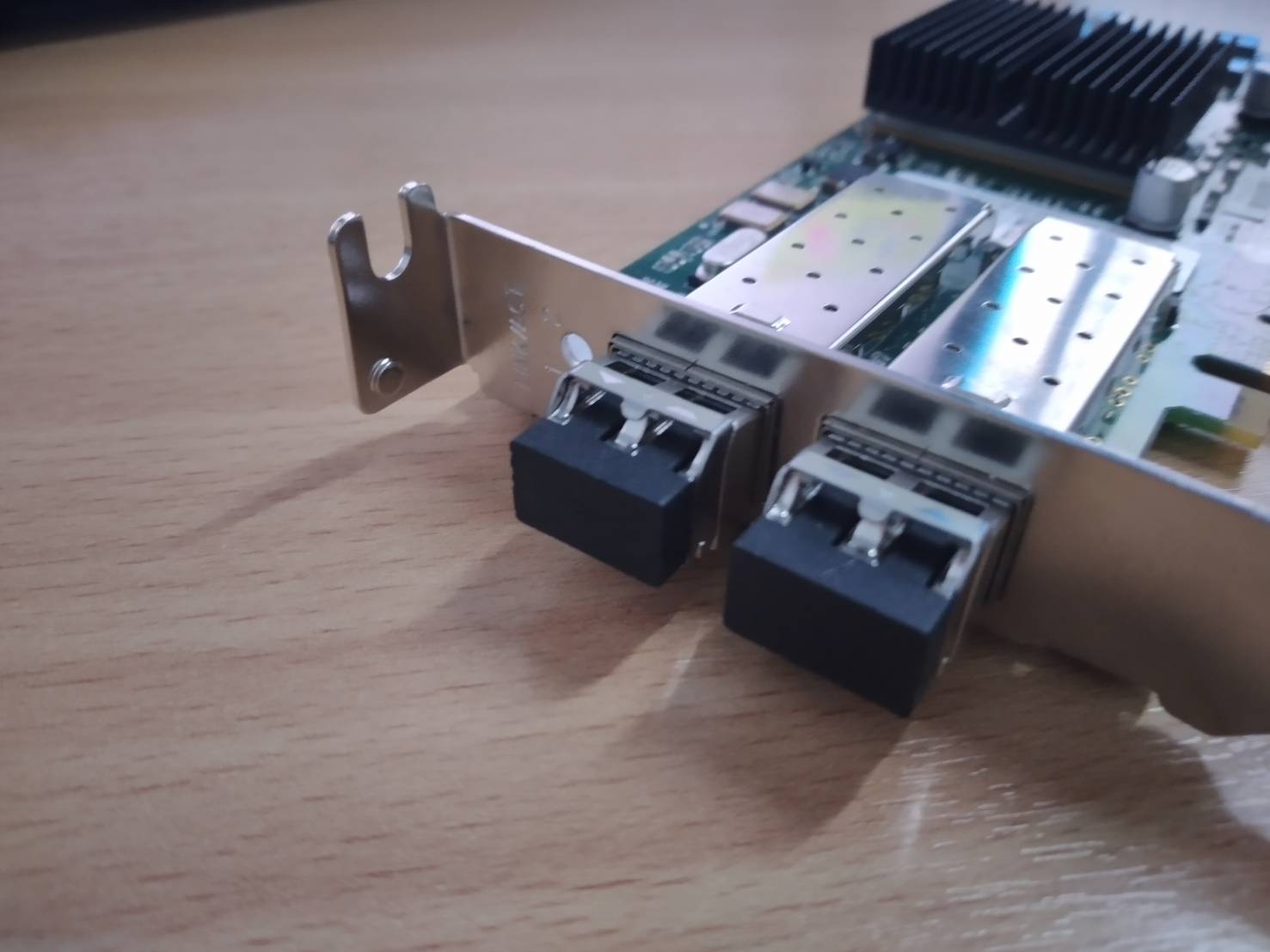 Chelsio CC2-N320E-SR 110-1088-30 10GB Dual Port PCIe OPT Server LP Adapter Card พร้อมโมดูล