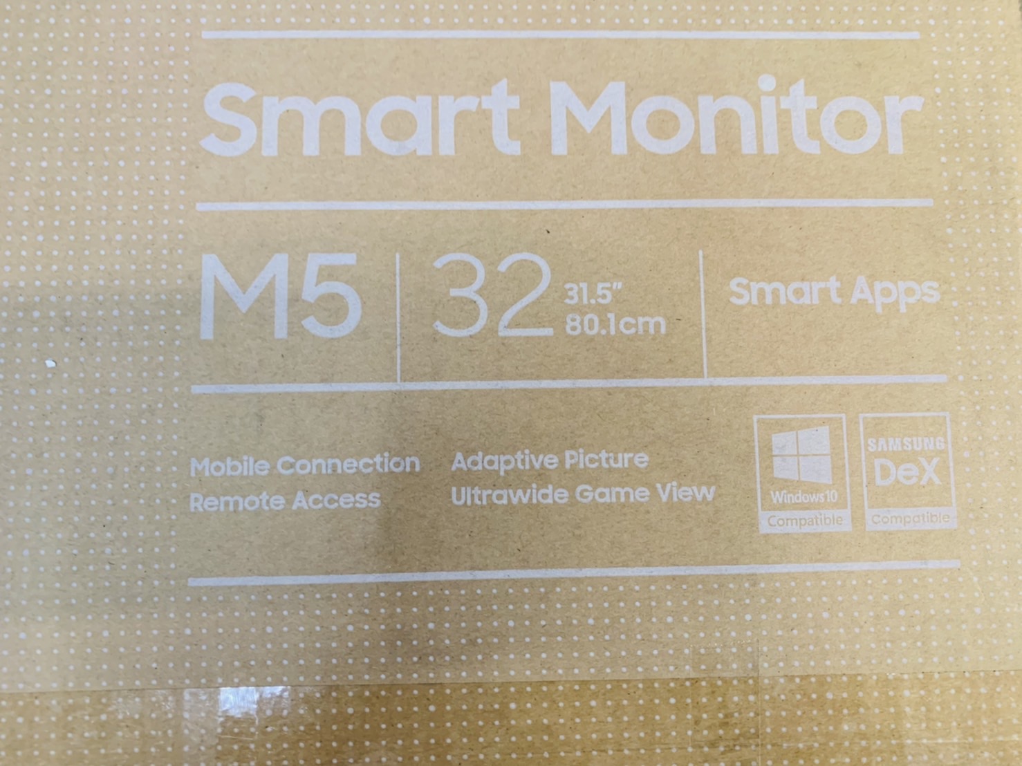 Monitor 32'' SAMSUNG LS32AM500NEXXT (SMART MONITOR) มีกล่อง
