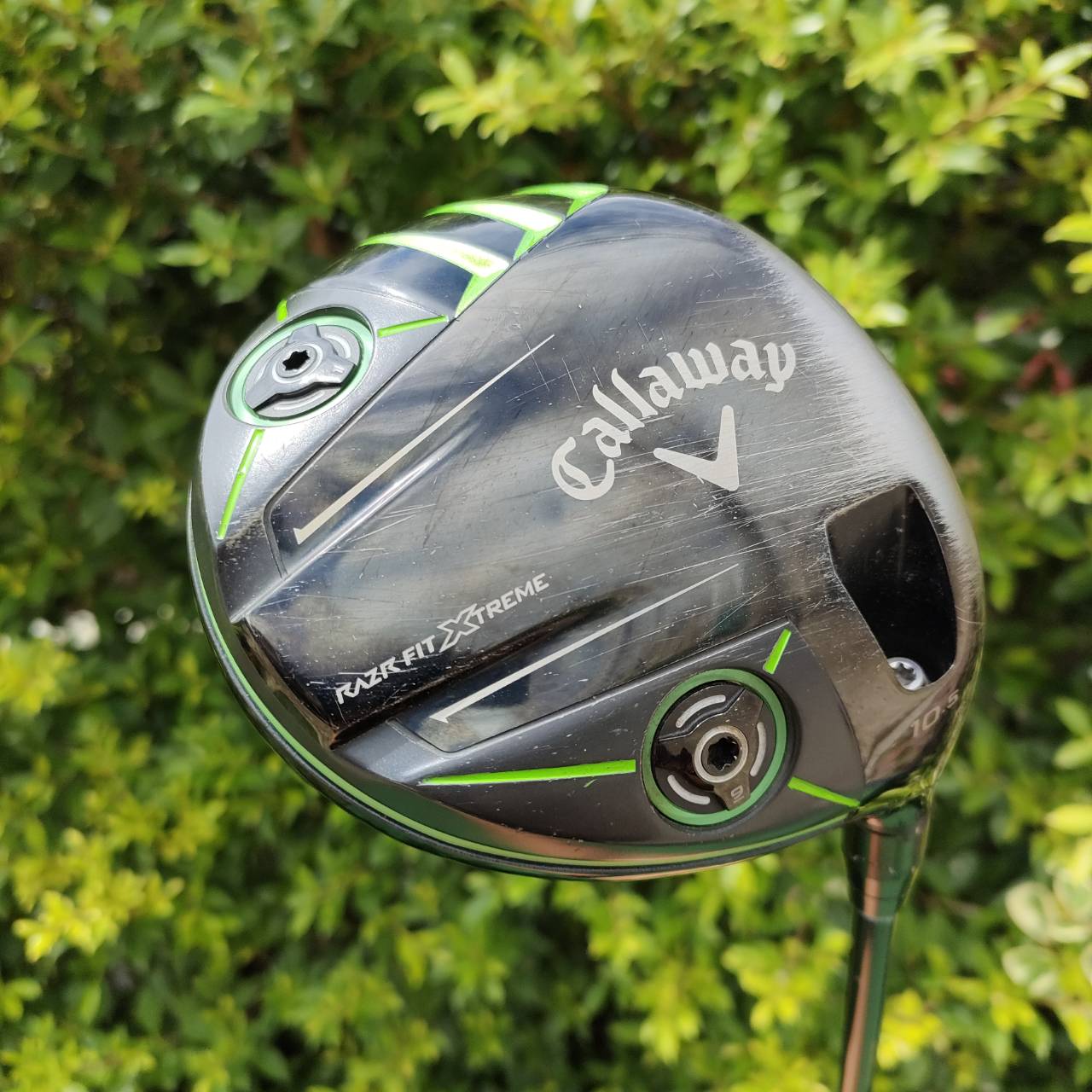 DRIVER CALLAWAY RAZR FIT EXTREME องศา 10.5 ก้าน RAZR FIT XTREME FLEX S ตีดี ตีง่าย เร่งสปีดได้ดี เสียงเพราะ ไขปรับได้หลายจุด ไม้กอล์ฟมือสอง ของแท้ BY NakaraLuxurious