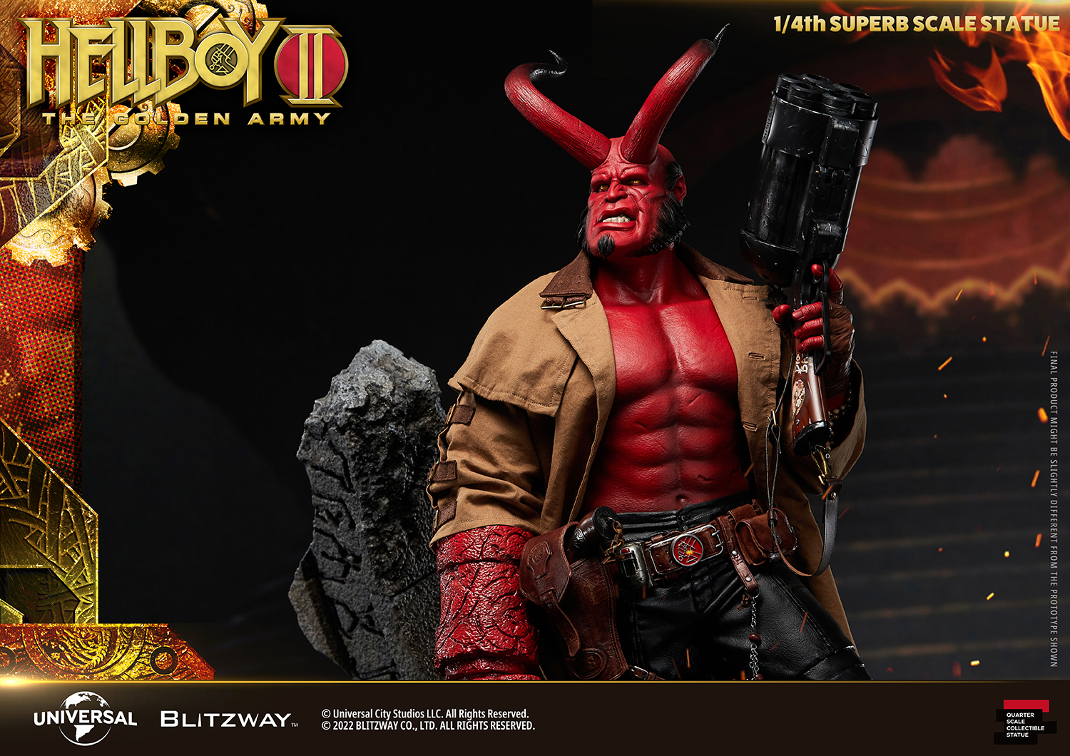 [สั่งจอง] Blitzway BW-SS-21301 1/4 : HELLBOY II - THE GOLDEN ARMY