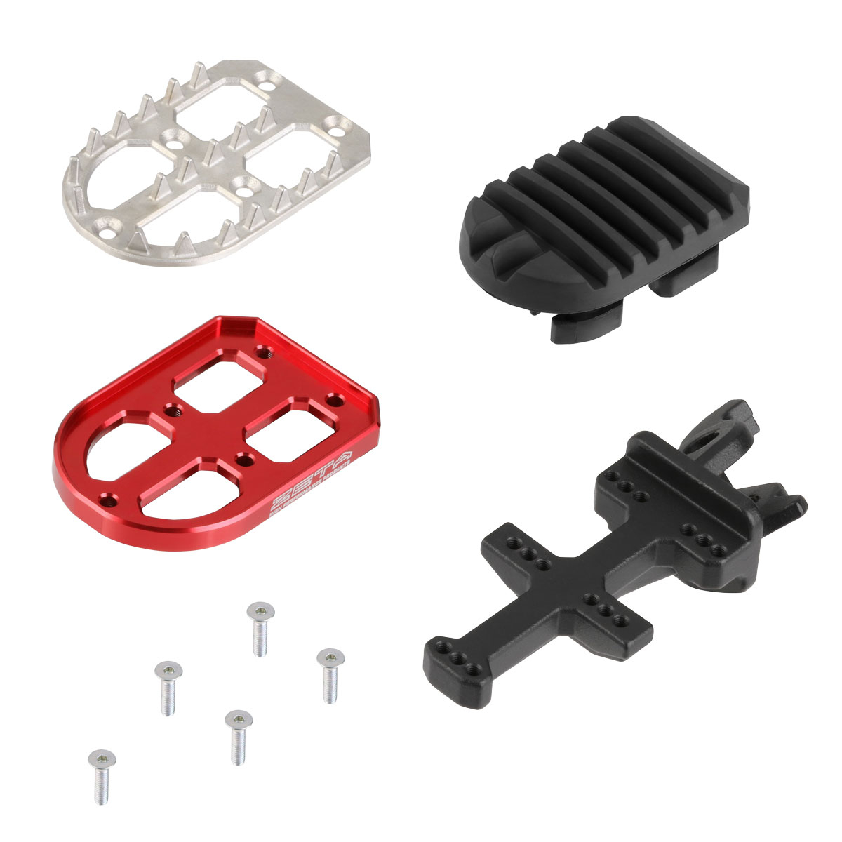 พักเท้า ZETA Adventure FootPegs CT125 - Black