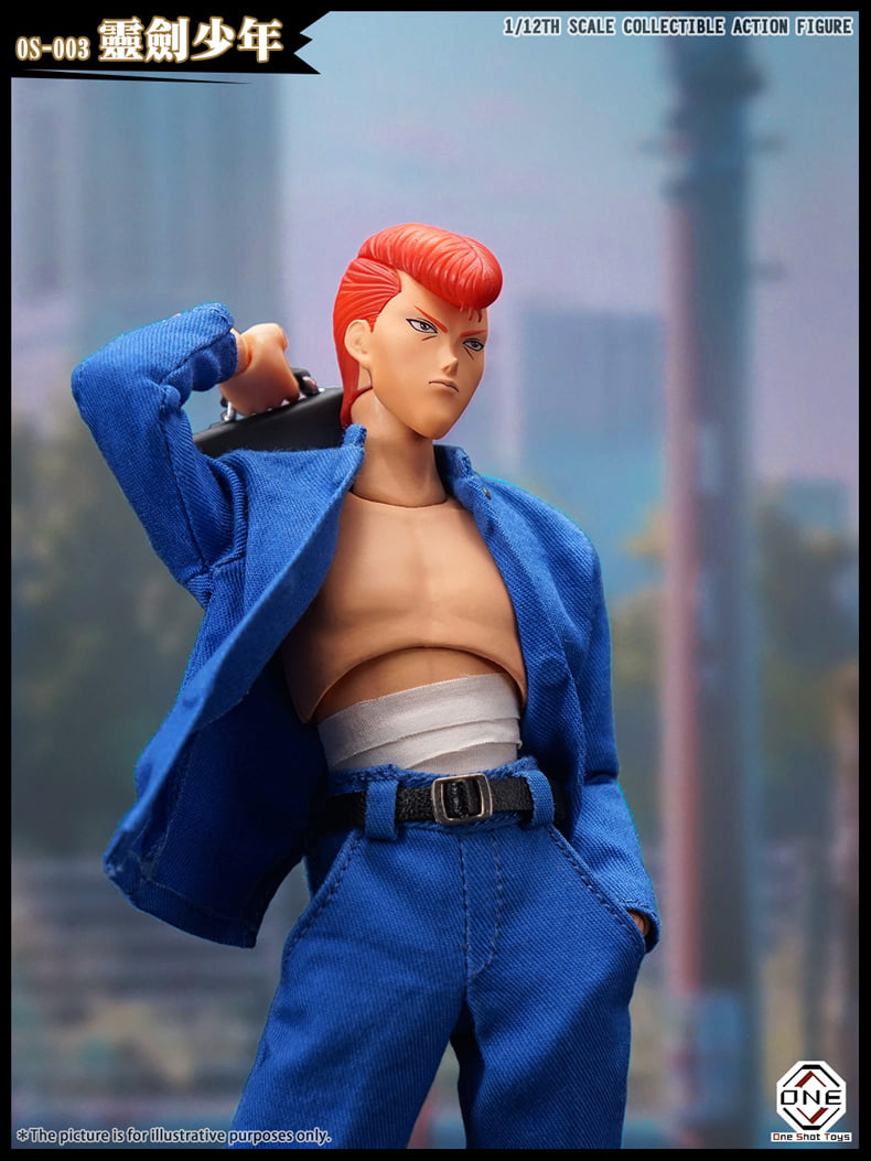 [พร้อมส่ง ]OneShotToys OS-003 1/12 : Spirit Sword Boy - Kuwabara
