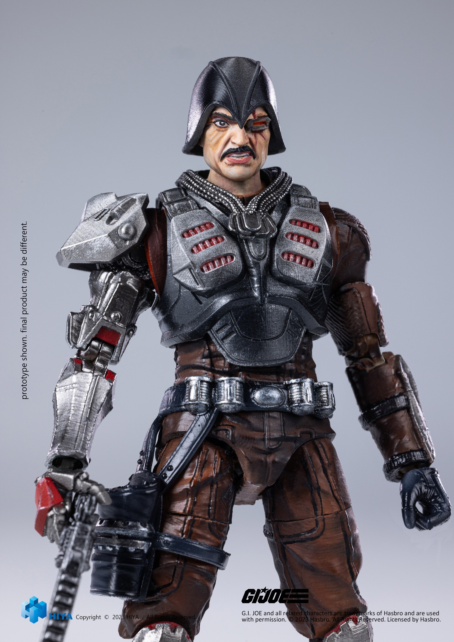 [พร้อมส่ง] HIYA Exquisite Mini Series 1/18 ( 4 Inch ) : G.I.JOE - Major Bludd EMG0195