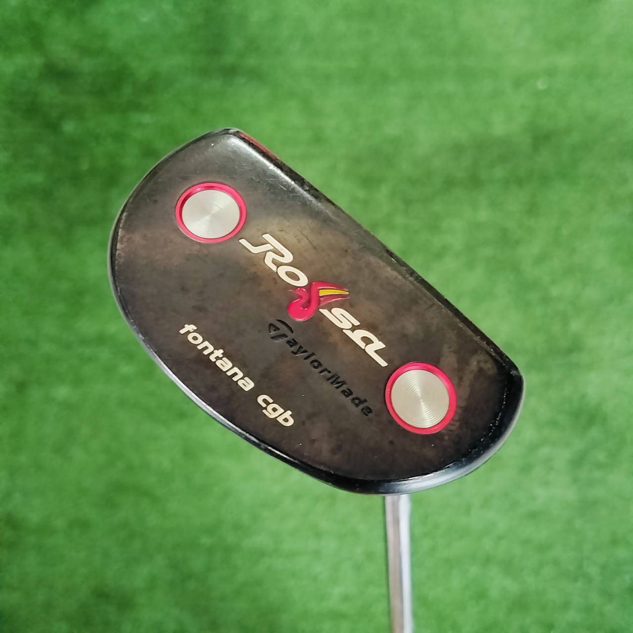 PUTTER TAYLORMADE ROSSA FONTANA CGB ความยาว 33 นิ้ว พัตต์ดีมากๆๆๆ ด้วยหน้าสัมผัสพิเศษ ไม้กอล์ฟพรีเมี่ยมมือสอง ของแท้ By NakaraLuxurious