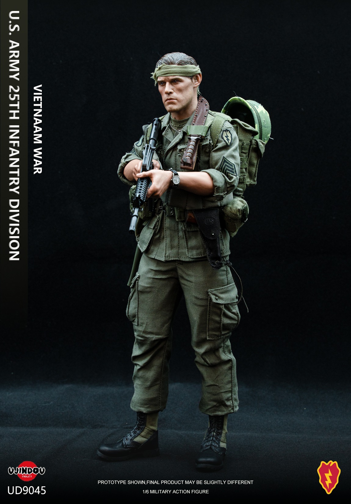 [พร้อมส่ง]UJINDOU UD9045 1/6 : U.S. ARMY 25TH INFANTRY DIVISION-VIETNAM WAR