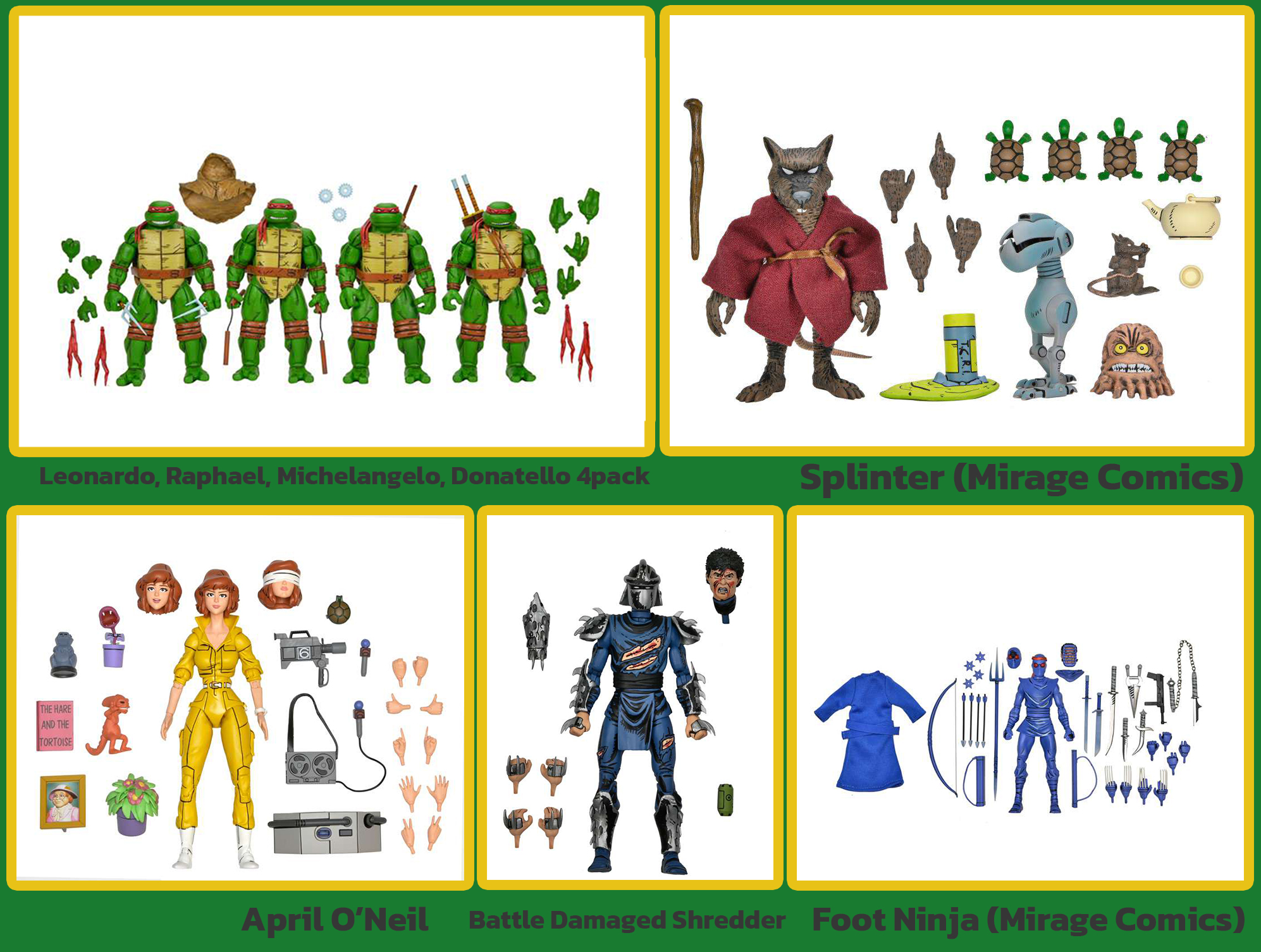 [พร้อมส่ง] NECA 7” scale Ultimate มีให้เลือก 5 แบบ