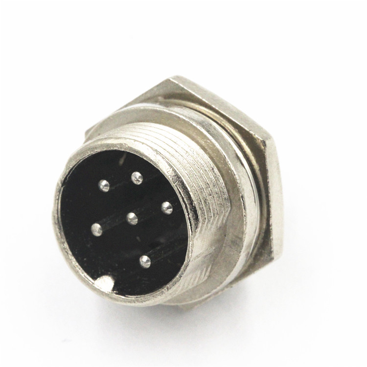 ปลั๊กเหล็ก GX16 - 6 PIN Male & Female - Connectors Socket Aviation Plug