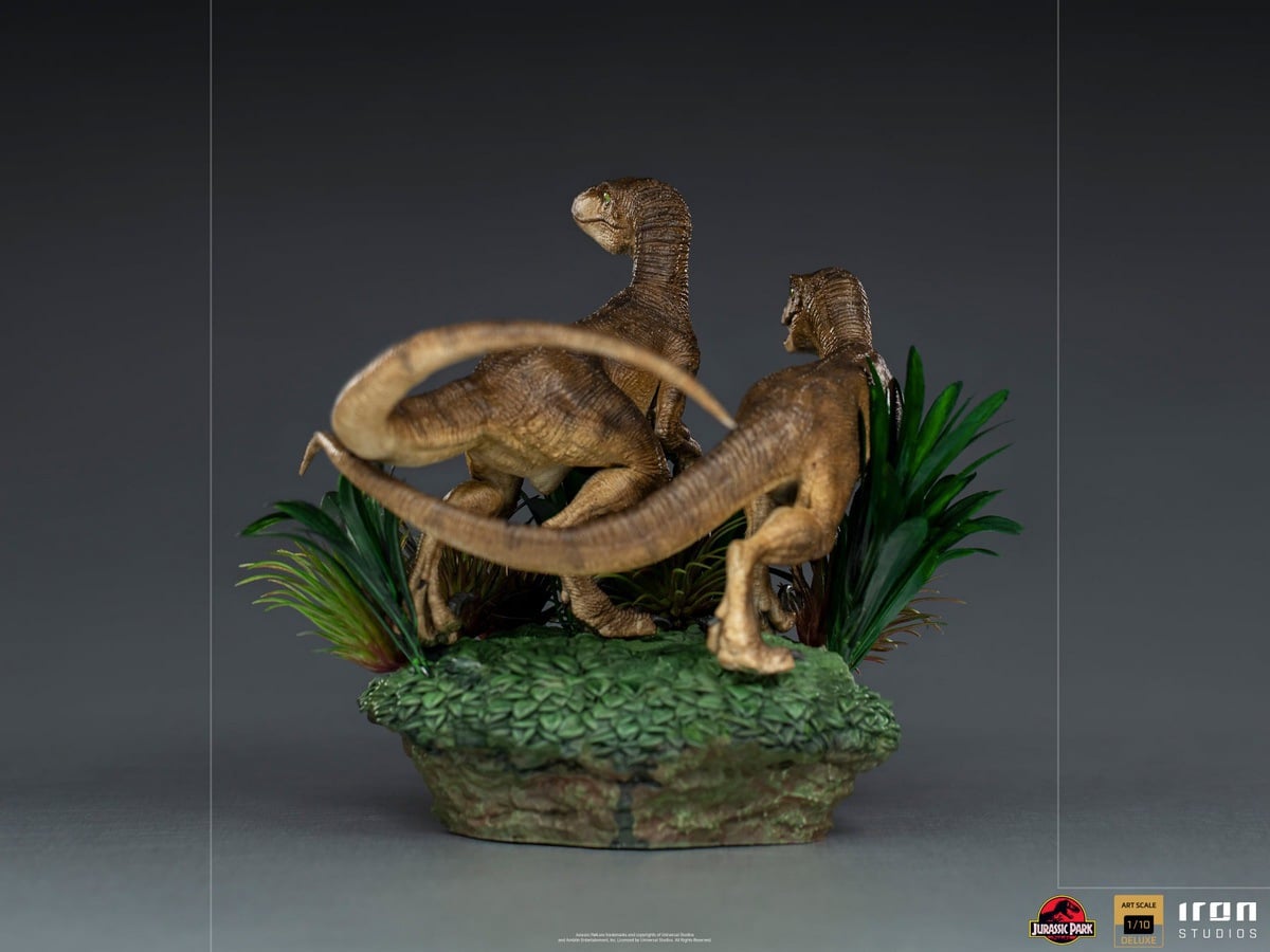 [สั่งจอง]Iron Studio 1/10 : Jurassic Park - Just The Two Raptors