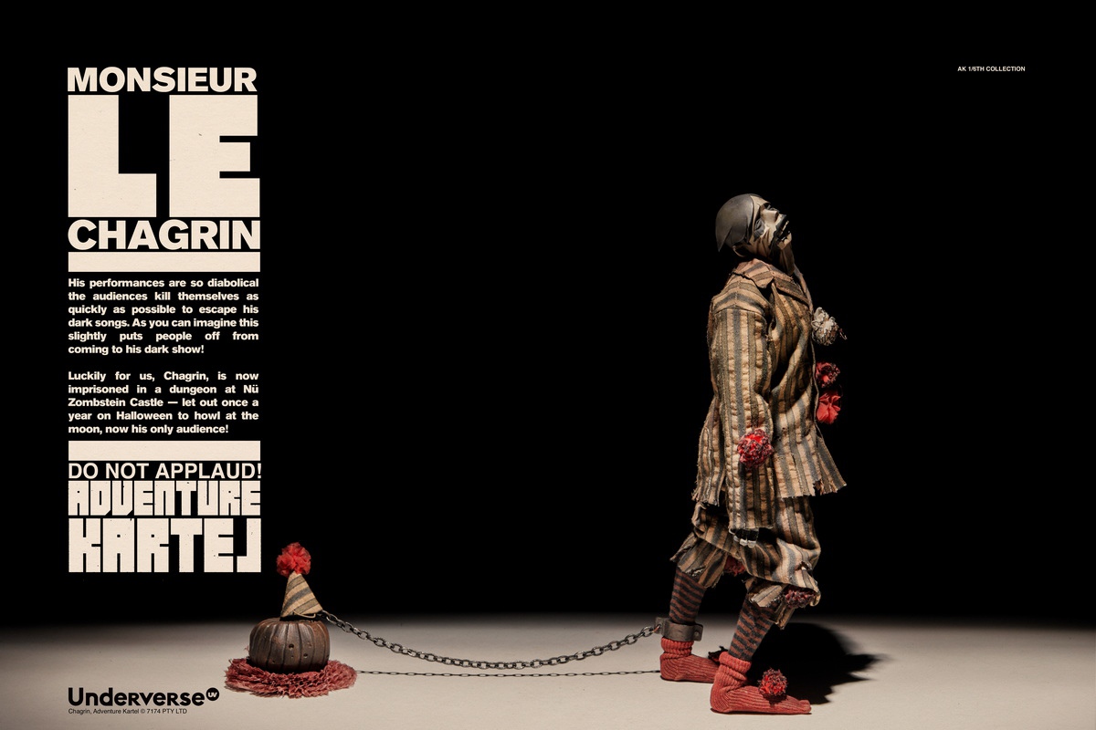 [สั่งจอง] UNDERVERSE UV202412 12” : Adventure Kartel MONSIEUR CHAGRIN