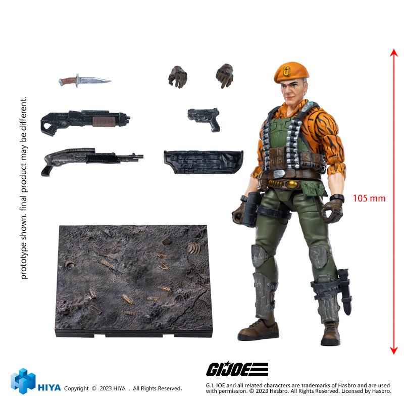 [สั่งจอง] Hiya Toys EMG0296 1/18 EXQUISITE MINI Series : G.I. Joe - Flint Tiger Force
