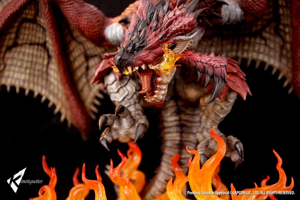 [สั่งจอง]Kinetiquettes 1/10 scale : RATHALOS - THE FIERY BUNDLE