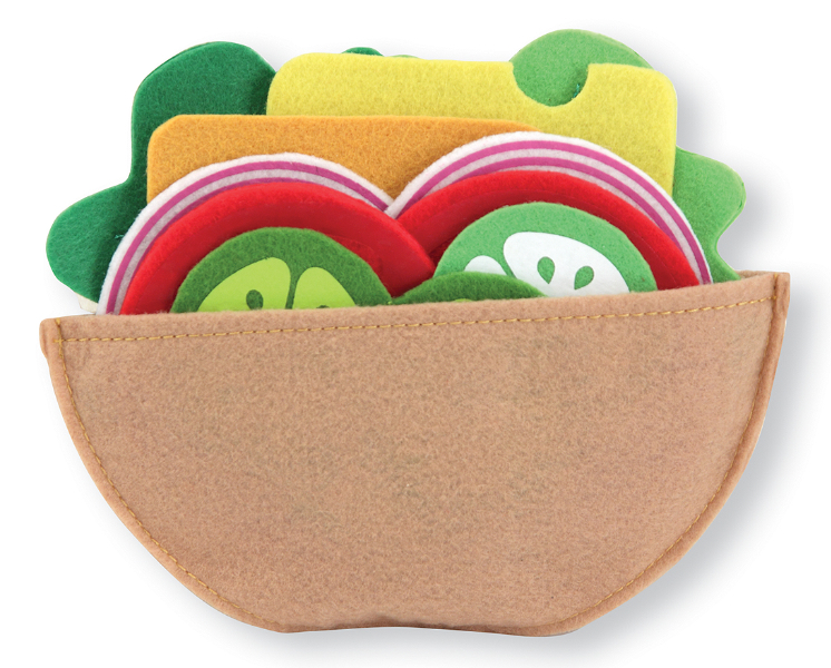 ชุดของเล่นทำแซนด์วิช ส่งเสริมความคิดริเริ่่มสร้างสรรค์ ผสมผสานสารพัดเมนู Felt Food Sandwich Set Melissa&Doug, ของเล่นเสริมพัฒนาการ, ของเล่น