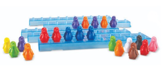 เพนกวินน้อยกับลานน้ำแข็ง เรียนรู้คณิตศาสตร์ ของเล่นเสริมพัฒนาการ ,ของเล่นเสริมทักษะ,ของเล่นเด็ก, สื่อการสอนอนุบาล