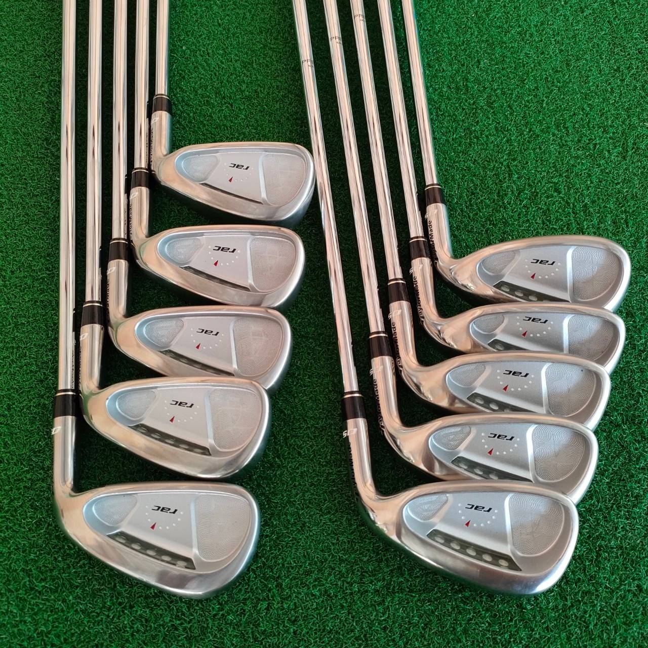 ชุดเหล็ก TAYLORMADE RAC เหล็กตีไกลมากๆ คุณภาพสูงสุดๆ ด้วยจุดถ่วงพิเศษ ตีง่ายมากๆ
