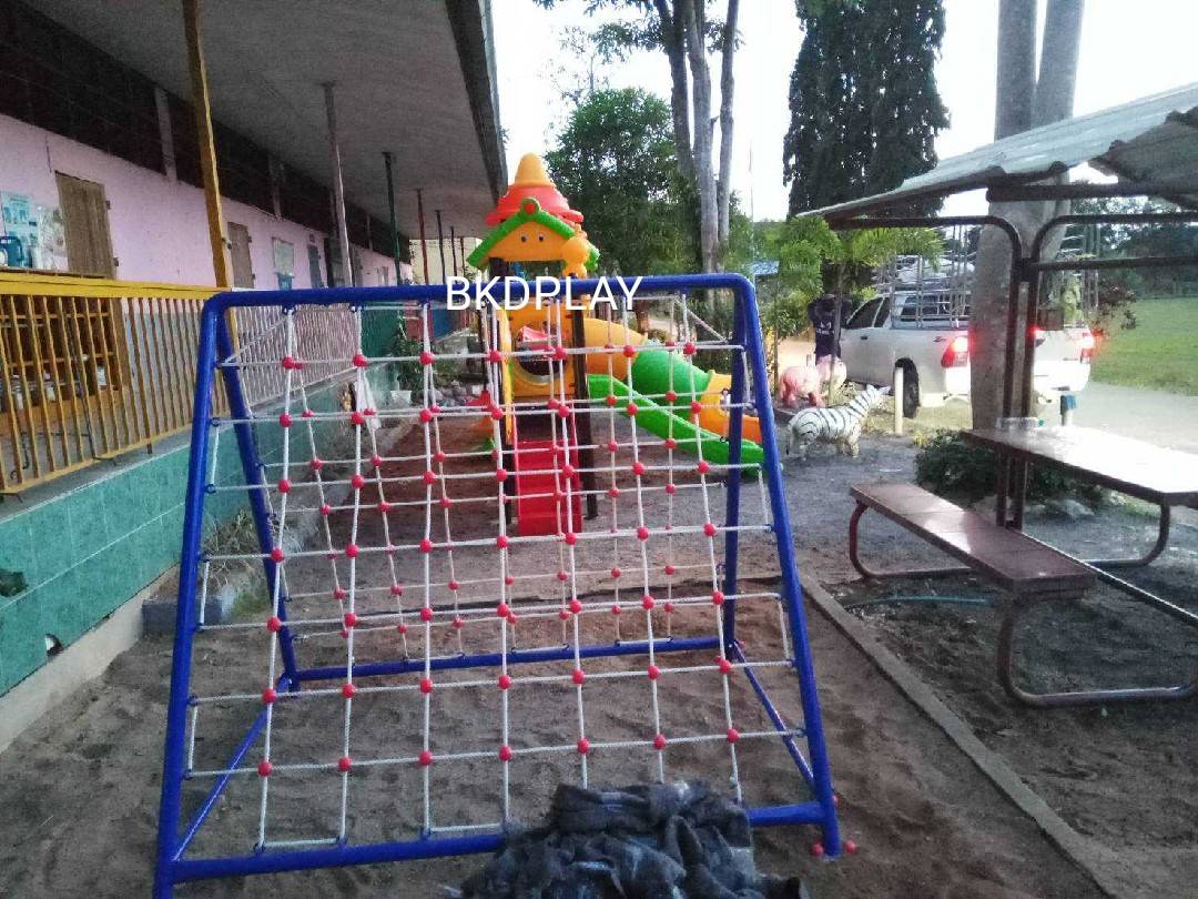 KC-002 ปีนป่ายเชือก , เคร่องเล่น, เครื่องเล่นสนาม,สนามเด็กเล่น ,พร้อมส่ง ราคาโรงงาน