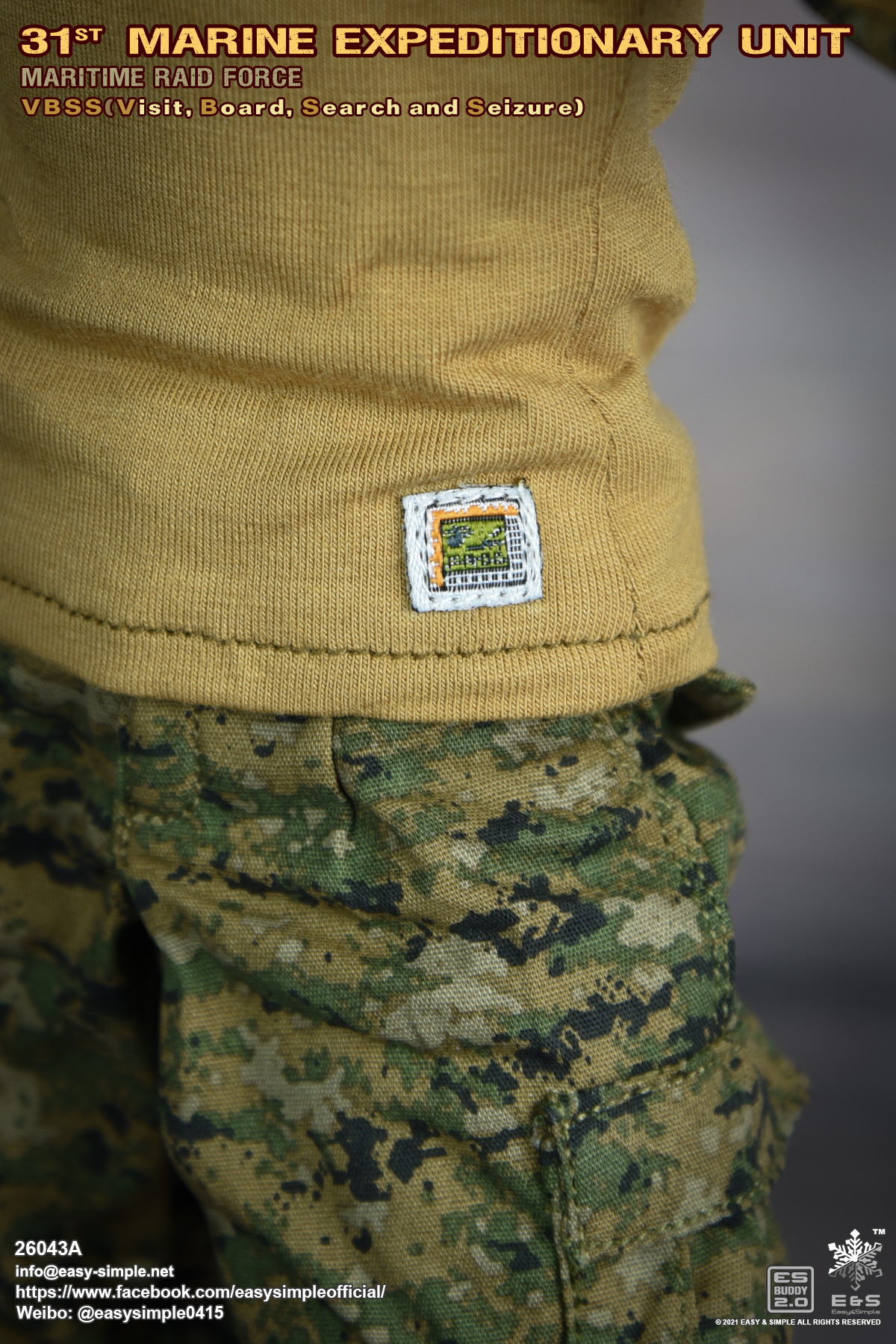 [สั่งจอง] Easy&Simple 26043A 1/6 : 31st MEU MRF VBSS