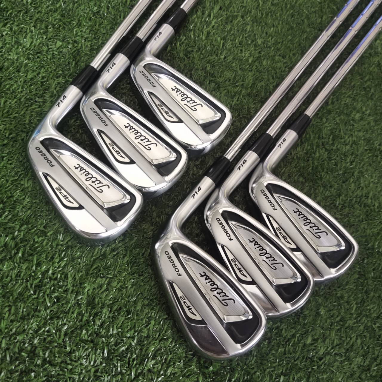 ชุดเหล็ก Titleist AP2 714 FORGED หัวแบบ Cavity Back ผสม Muscle Back สมดุลทั้งการให้อภัยและควบคุม