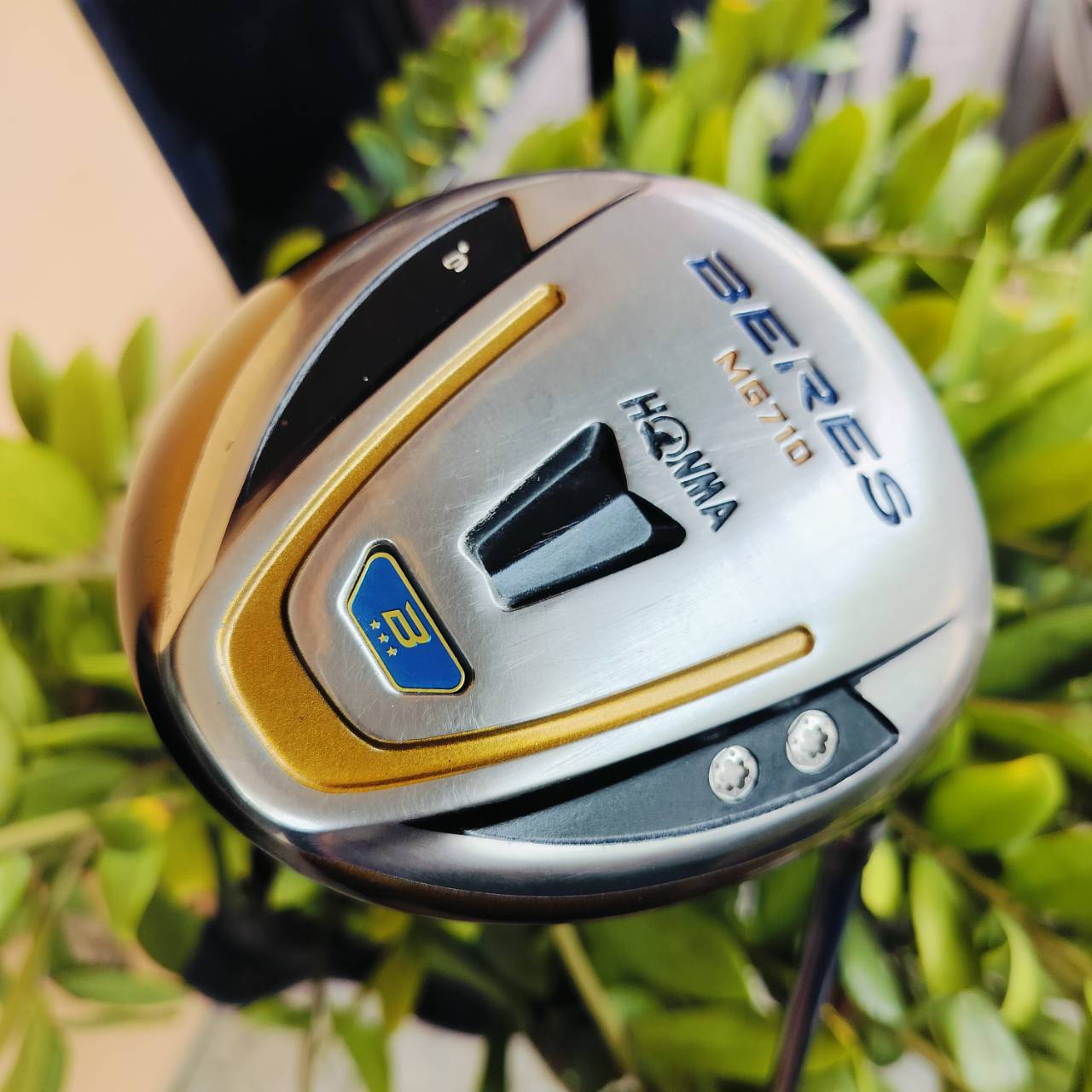 DRIVER HONMA BERES MG710 องศา 9 ก้าน SUPERIO FLEX RR เป็นก้านพรีเมี่ยมญี่ปุ่น NANO TEC HM 50T หัวใหญ่ และหน้าสวีตสปอตกว้างมาก ตีง่ายและไกล ไม้กอล์ฟพรีเมี่ยมมือสอง ของแท้ By NakaraLuxurious