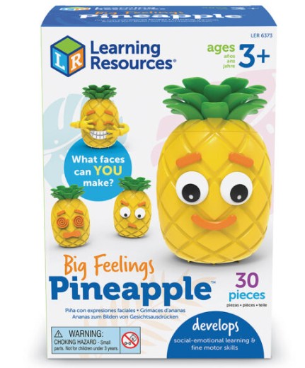 สับปะรดหลากอารมณ์ ของเล่นเด็ก, สื่อการสอน , ของเล่น ,ของเล่นเสริมพัฒนาการ ของเล่นเด็กอนุบาล พร้อมส่ง