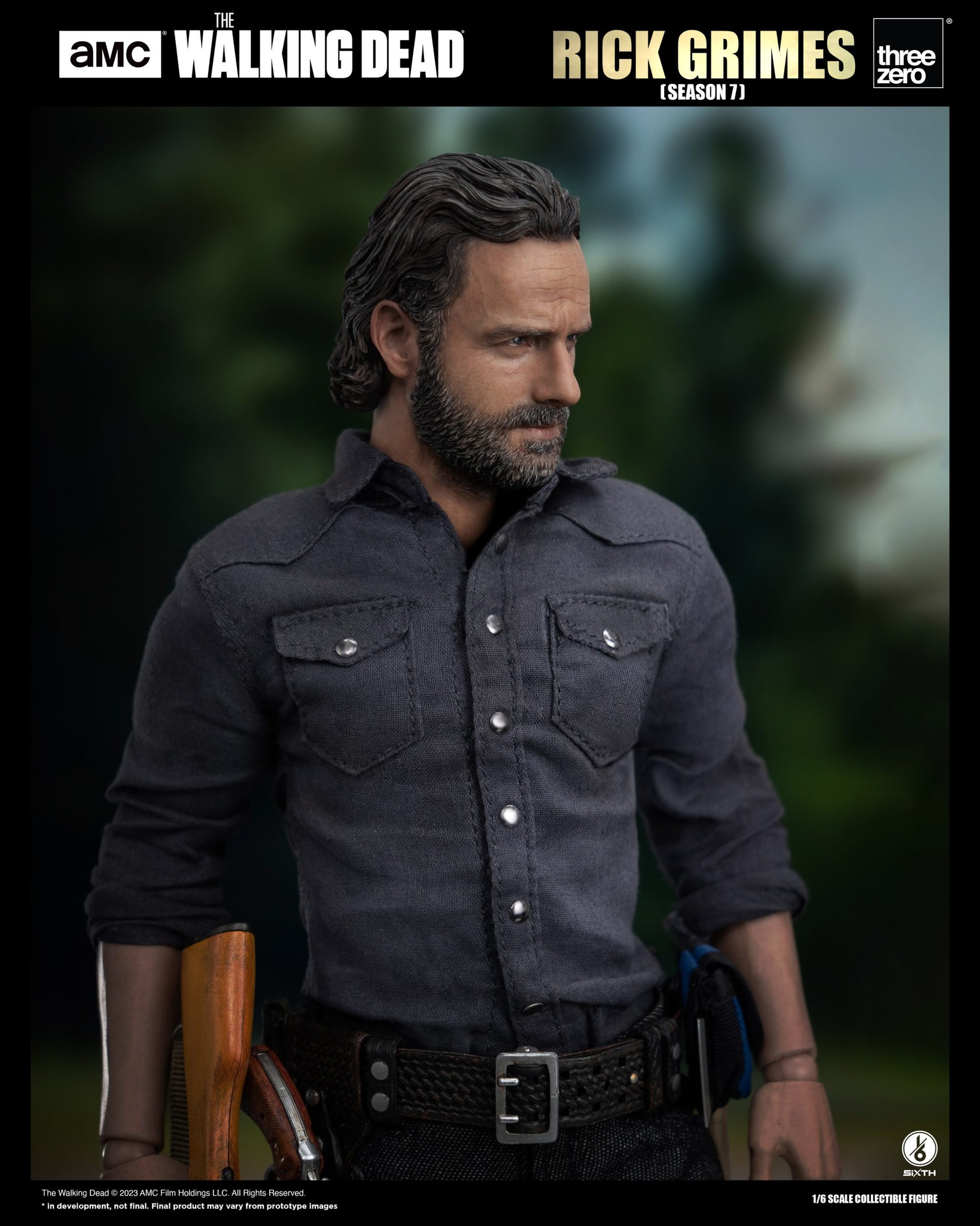 [สั่งจอง]Threezero 1/6 : The Walking Dead - Rick Grimes (Season 7)