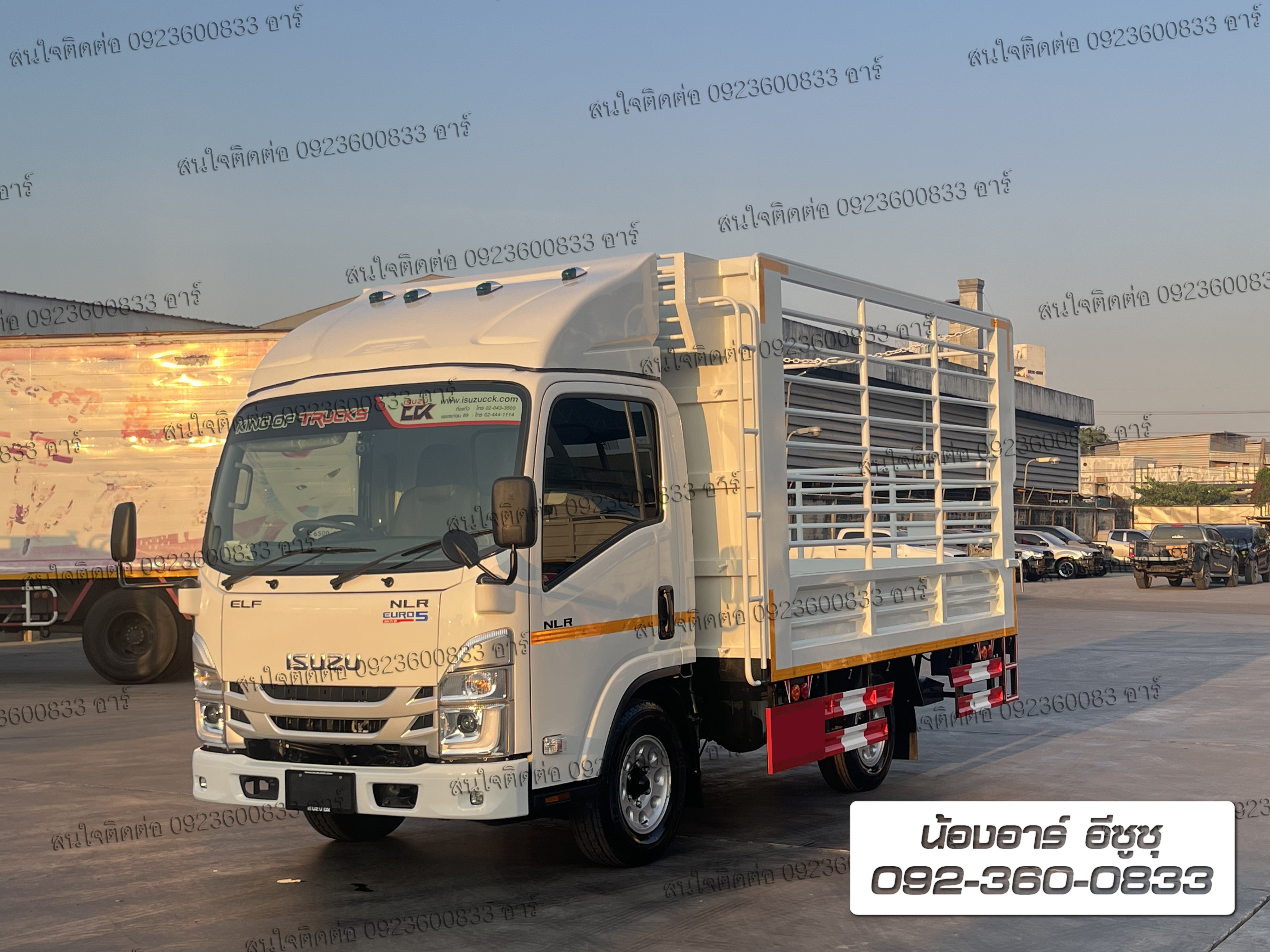 4 ล้อ ISUZU NLR Euro5 Max คอกกลม