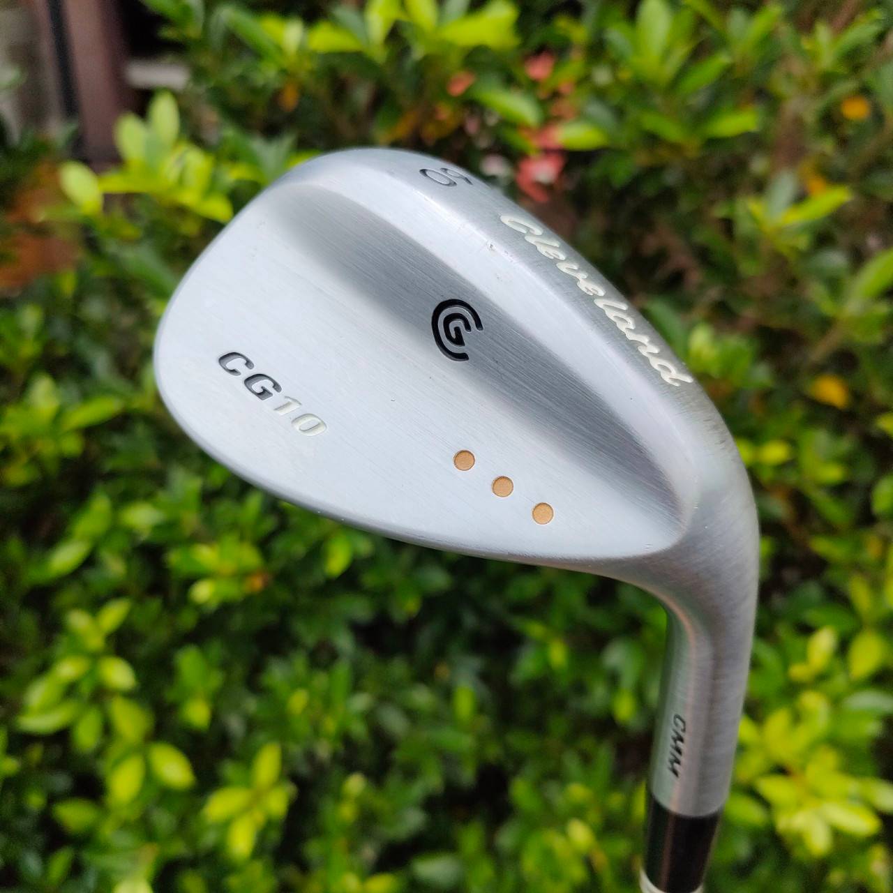WEDGE CLEVELAND CG10 องศา 60 สามจุด ลดการขุดทราย ก้าน N.S.PRO 850GH FLEX S สภาพสวยเดิมๆเลยครับ