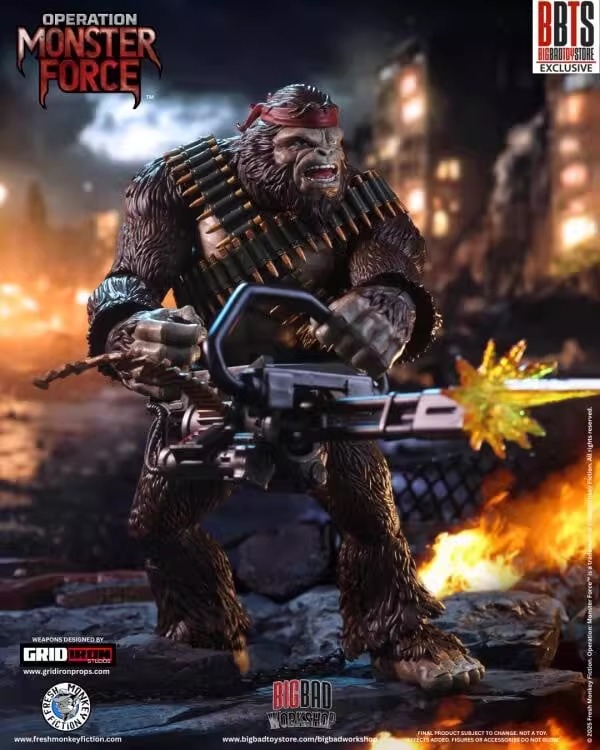 [สั่งจอง]FRESH MONKEY FICTION : Operation: Monster Force 3 Wave – Chatsworth (8นิ้ว)