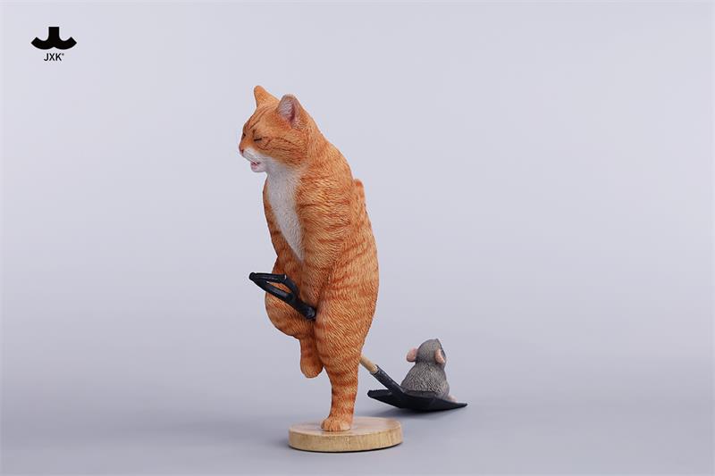 [สั่งจอง] JXK 1/6 : Folded Eared Cat Figurine V2