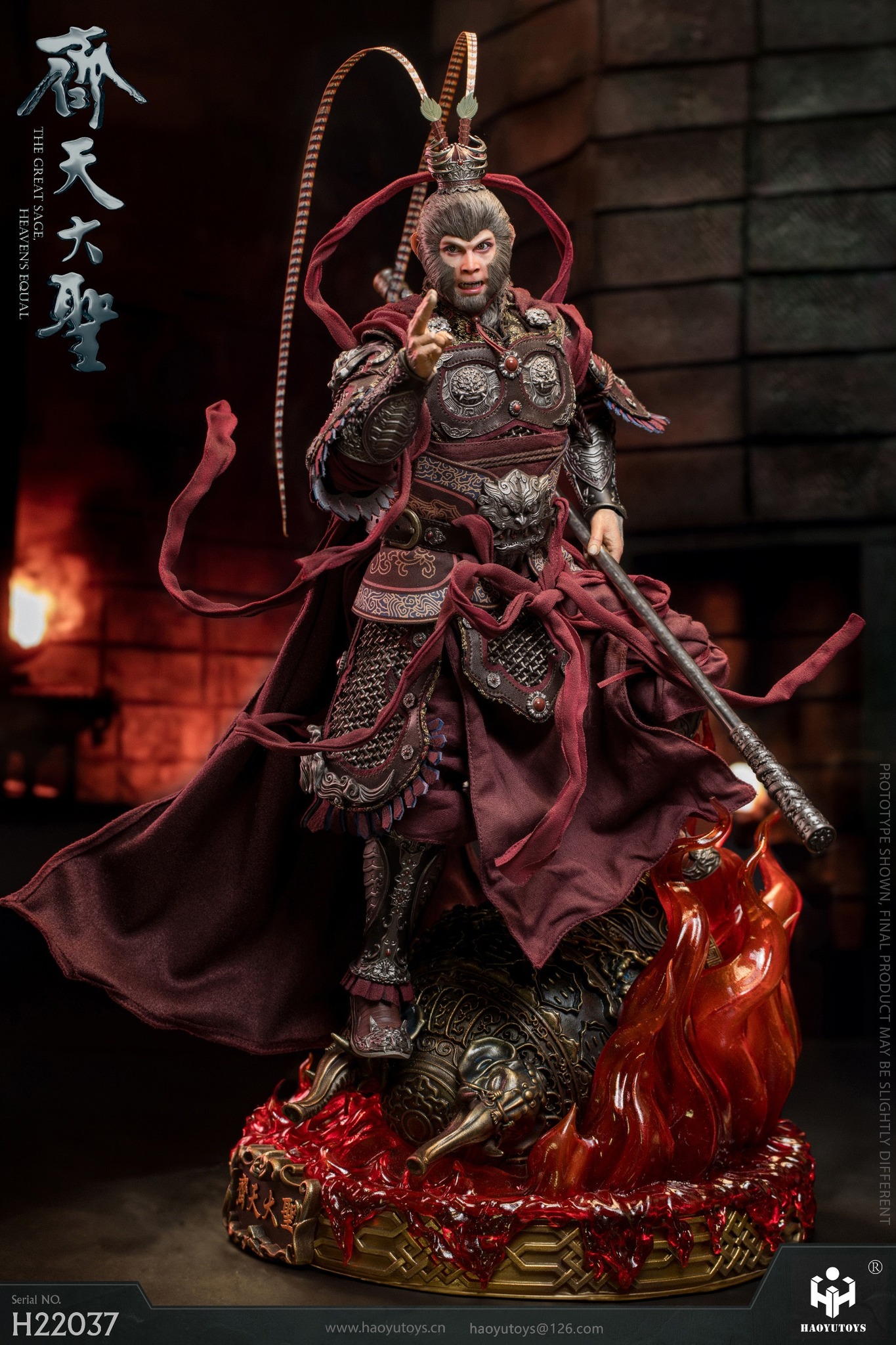 [สั่งจอง] HAOYUTOYS : 1/6 Myth series - HH22035 : Monkey King's Return version