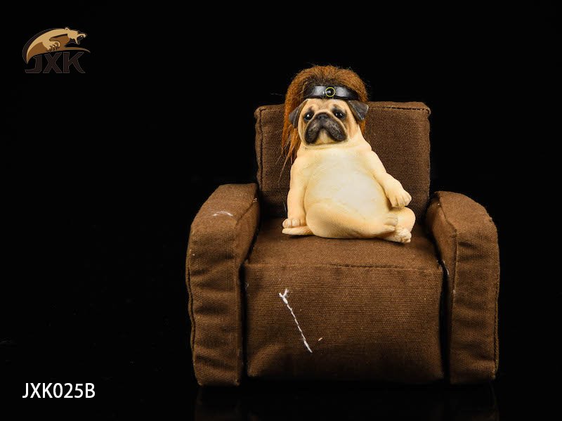 [สั่งจอง]JXK studio 1/6 JXK025A & JXK025B Pug with sofa and hair cover
