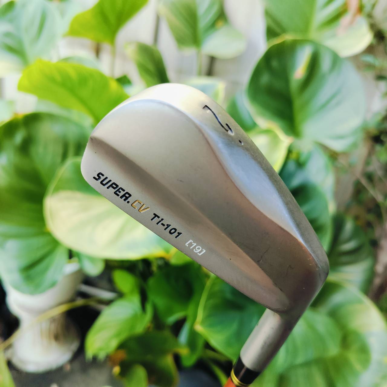 เหล็ก 2 ** หายากมาก ** ROYAL COLLECTION SUPER CV Ti-101 {19} วัสดุไทเทเนี่ยม ภาพในกลวง มี CAVITY ด้านใน เป็นไม้พรีเมี่ยมญี่ปุ่น คุณภาพสูงมาก ไม้กอล์ฟพรีเมี่ยมมือสอง ของแท้ By NakaraLuxurious