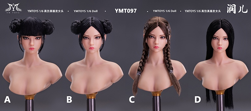 [สั่งจอง]YMTOYS 1/6 : Female Head